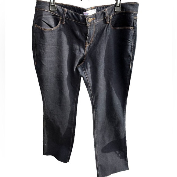 🍁 BUNDLE ONLY - 5/$15 No Boundaries Stretch Bootcut Jeans, Blue, Size 17 - NWOT - Picture 2 of 4